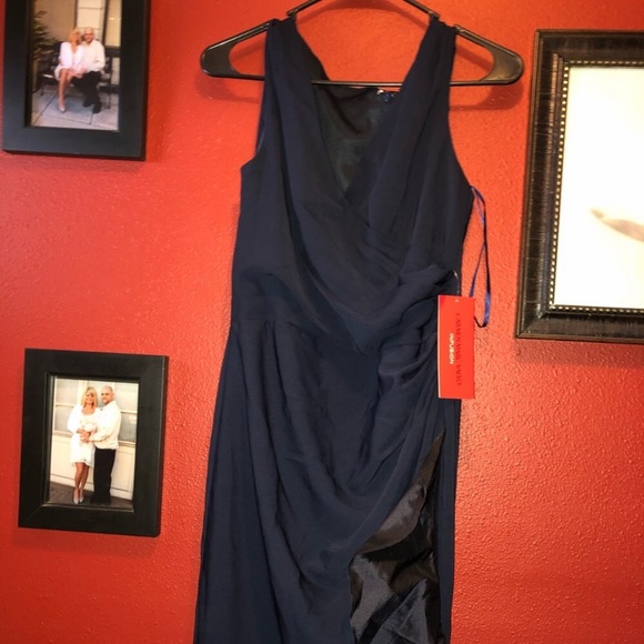 Carmen Marc Valvo Cascade Infusion Gown - Picture 8 of 15